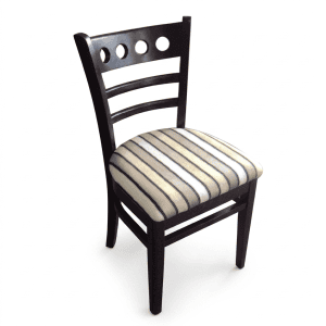 Baltimore round hole uph seat chair