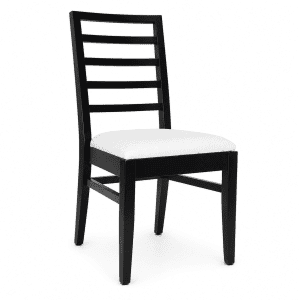 Cally stacker rail back chair