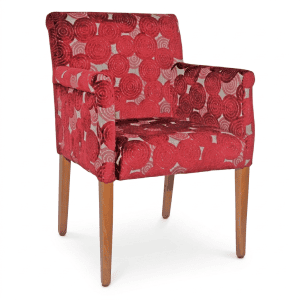 Milan scroll armchair