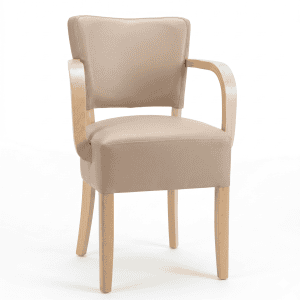 Memphis plywood round armchair