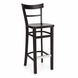 Espresso J barstool