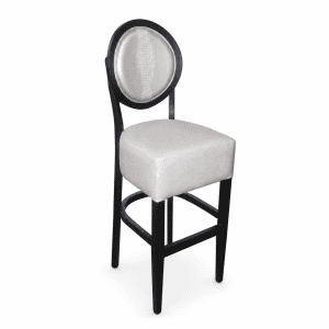 Memphis spoon back barstool