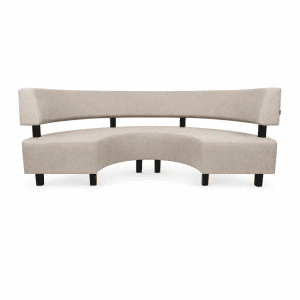 Ibiza 1/2 round bench