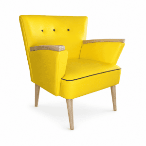 Lautrec wooden top armchair
