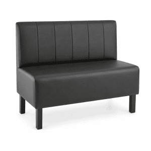 Dublin bench with stripes on back