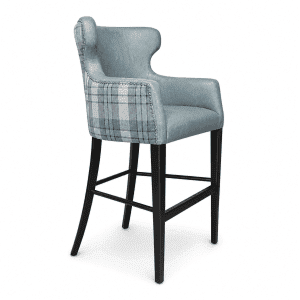 Omega wing barstool